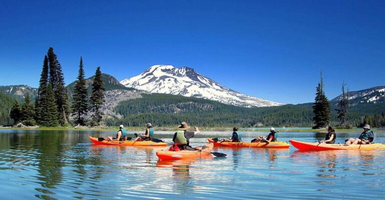 Bend: Half Day Cascade Lakes Kayak Tour Overview Of The Tour