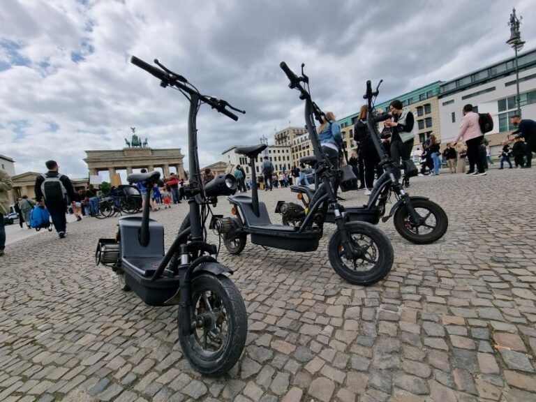 Berlin: Private E Scooter Highlights Tour Tour Overview