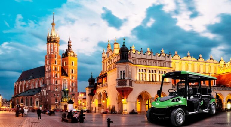 Best Choice: Krakow City Tour By Golf Cart Tour Overview And Pricing