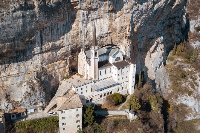 Between Heaven And Earth: Sanctuary Of Madonna Della Corona Location And History