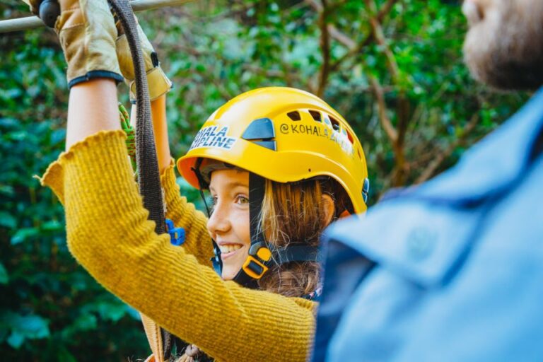 Big Island: 3 Hour Kohala Canopy Zipline Adventure Activity Details