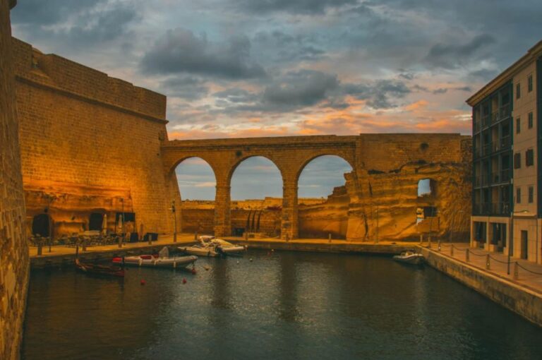 Birgu: Fort St. Angelo E Ticket With Audio Tour Ticket Information