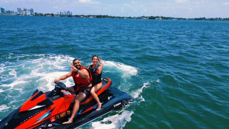 Biscayne Bay Jet Ski Rental & Free Jet Boat Ride Activity Duration And Accessibility