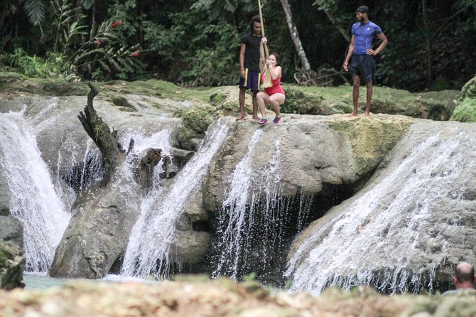 Blue Hole & Dunns River Falls With Lunch From Falmouth And Montego Bay Tour Overview