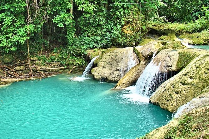 Blue Hole & Konoko Falls Park Combo Tour From Montego Bay Pickup And Meeting Information