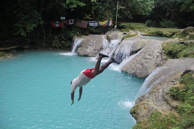 Blue Hole / Secret Falls Tour From Falmouth Pickup And Drop Off Locations