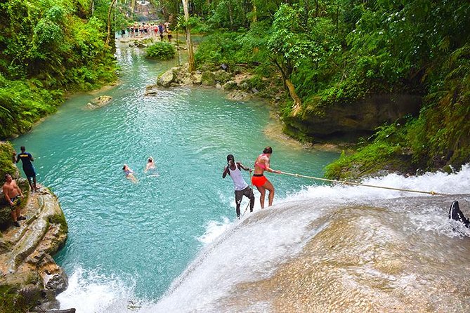 Blue Hole Waterfalls Excursion From Montego Bay Tour Overview