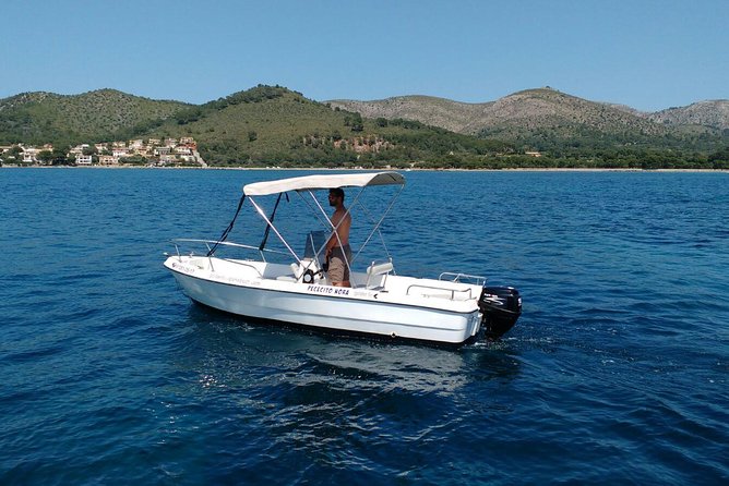 Boat Rental With and Without a License - Exploring the Bay of Alcúdia