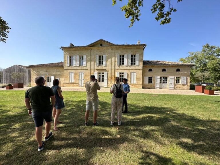 Bordeaux: St Emilion Wine Tour In A Small Group Exploring The Heritage