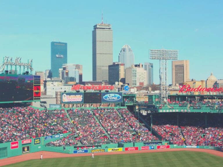 Boston: Boston Red Sox Baseball Game Ticket At Fenway Park Event Details