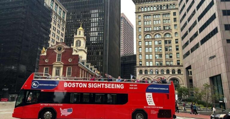 Boston: Hop On Hop Off Double Decker Bus Sightseeing Tour Tour Overview And Pricing