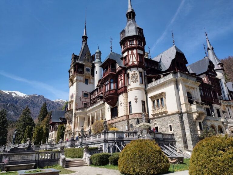 Brasov: Bran, Peles And Cantacuzino Castles Day Tour Tour Overview