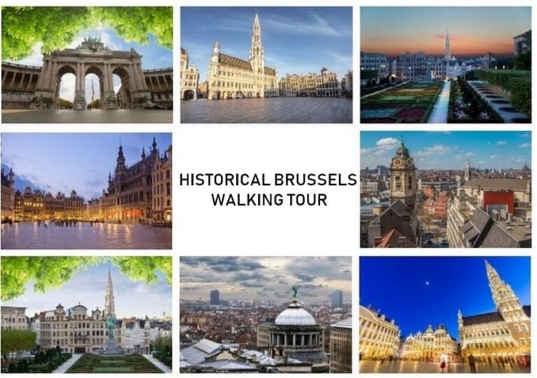 Brussels: Private 4 Hour History Walking Tour Experience Highlights