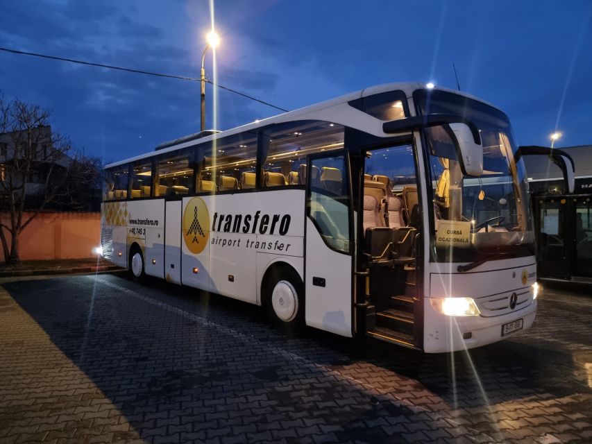 Bucharest Airport: Bus Transfer To/From Barlad - Overview of Transfer Service