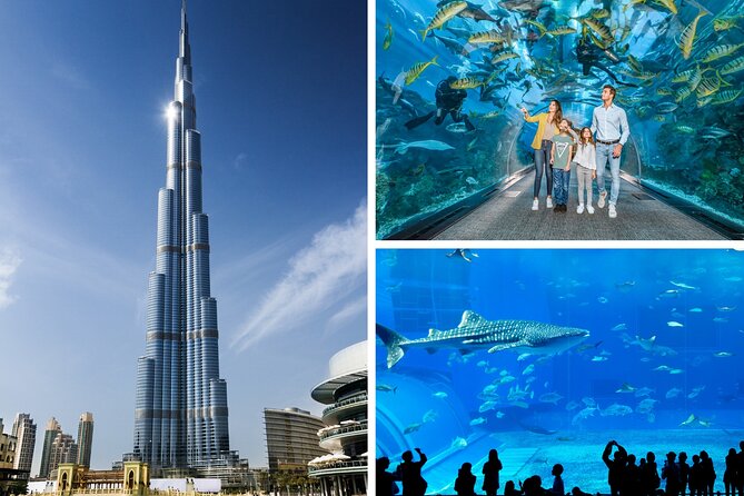 Burj Khalifa, Dubai Aquarium And Underwater Zoo Combo Tickets Overview Of Combo Ticket