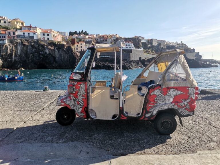 Câmara De Lobos: Guided Tuk Tuk Tour Itinerary Highlights