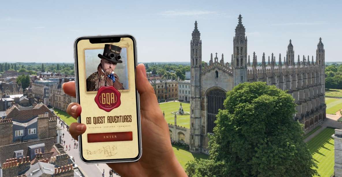 Cambridge: Self-Guided City Walk & Interactive Treasure Hunt - Activity Overview