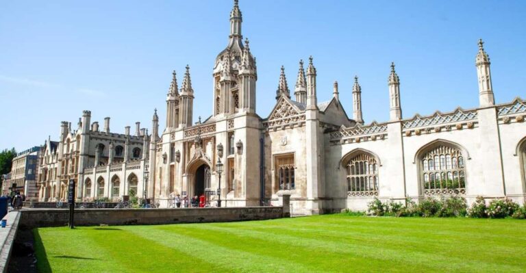 Cambridge: University Alumni Tour With Kings College Option Tour Overview