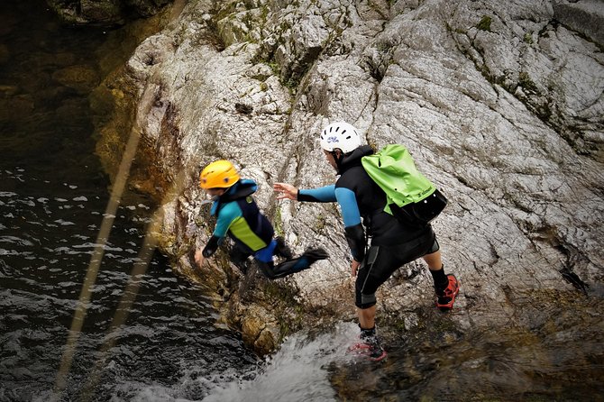 Canyoning Family Discovery - From 5 Years Old - Included Equipment