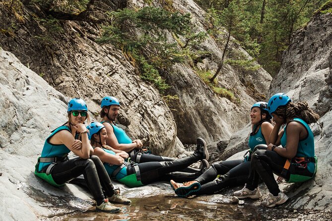 Canyoning Half Day Heart Creek Beginner Friendly Overview Of Canyoning Adventure