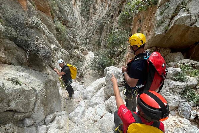 Canyoning In Seitan Limani Overview Of Canyoning Activity