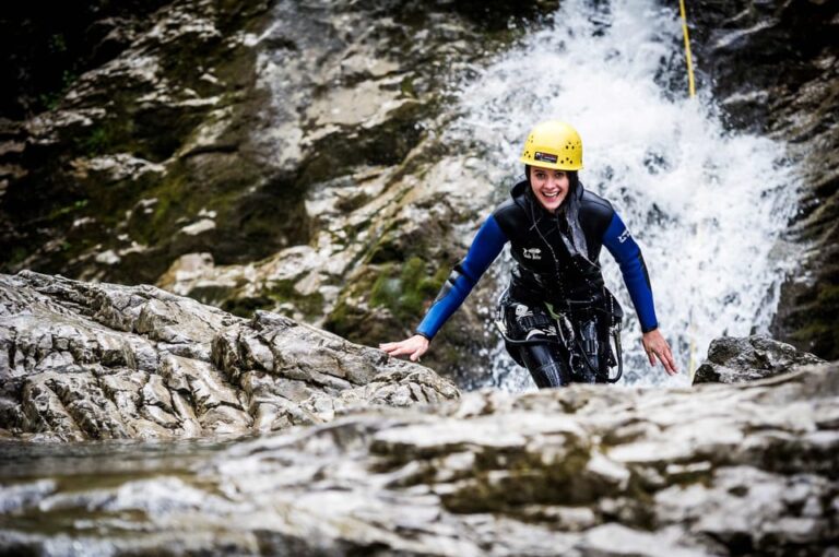 Canyoning Schwarzwasserbach In The Kleinwalsertal Activity Overview