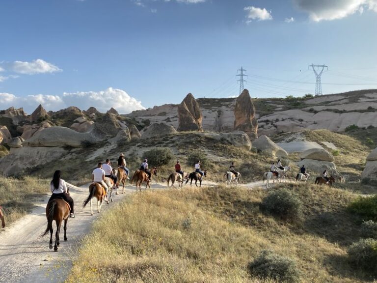 Cappadocia: Horse Riding Tour With Sunrise Or Sunset Options Tour Overview