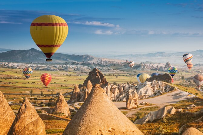 Cappadocia Hot Air Balloon Riding ( Official Company ) Floating Over Fairy Chimneys