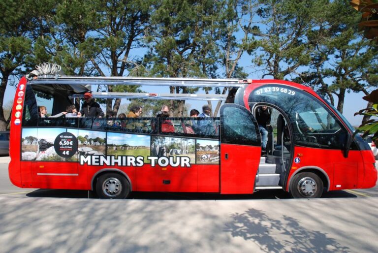 Carnac: Carnac Stones 40 Minute Audio Guided Bus Tour About The Carnac Stones Tour