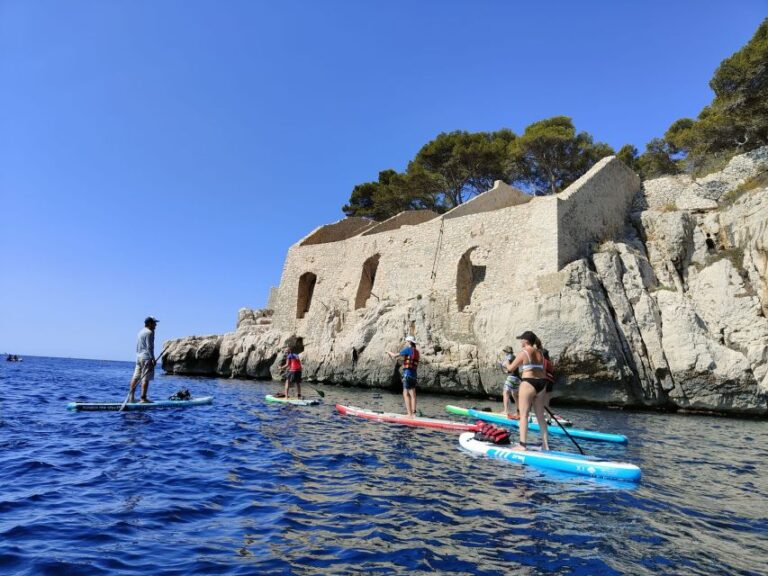 Cassis: Stand Up Paddling In The Calanques National Park Getting To The Meeting Point