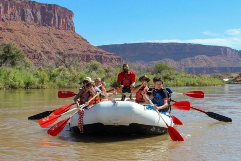 Castle Valley Rafting In Moab — Full Day With Lunch Overview And Pricing