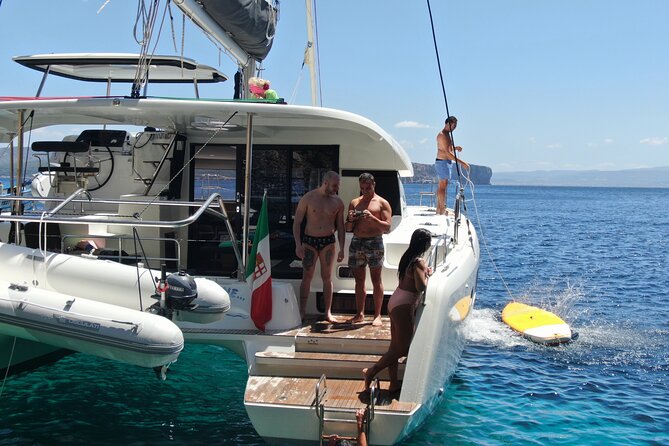 Catamaran In Alghero, Daily Boat Trip Whats Included In The Trip