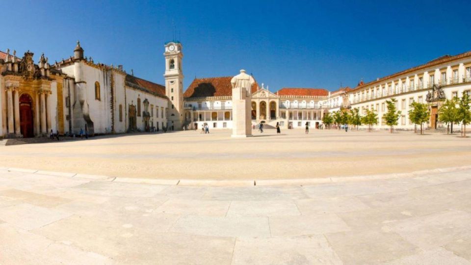 CENTER Portugal: TOUR FD Coimbra>Fatima MERCEDES V EXT LongThis Appears to Be an Itinerary or Description for a TOUR in Central Portugal, Covering the Cities of Coimbra and Fatima, and Featuring a Mercedes-Benz Van or Car of an Extended Length - Tour Details