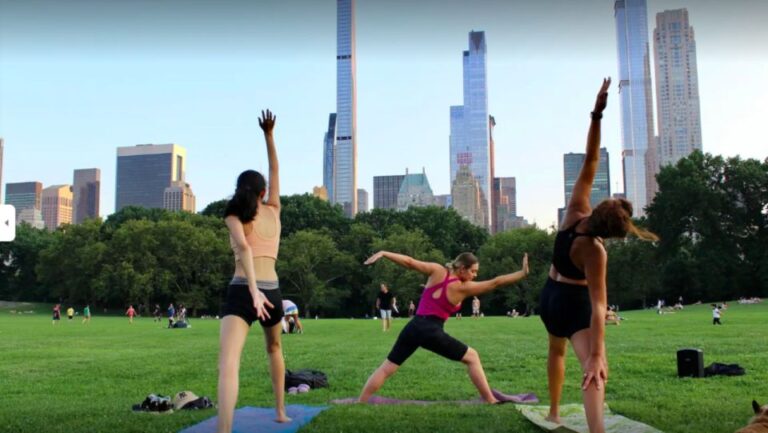 Central Park: Highest Rated Yoga Class In New York City! Class Details