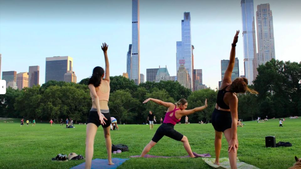 Central Park: Highest Rated Yoga Class in New York City! - Class Details