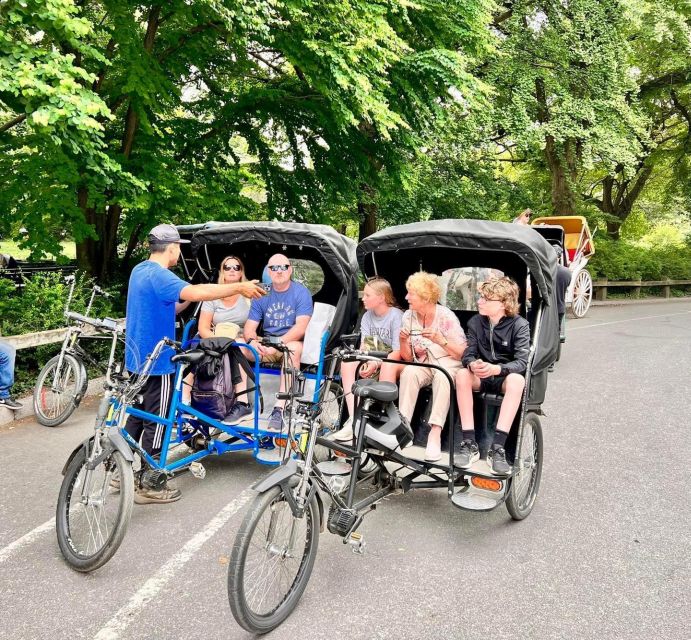 Central Park Pedicab Tour Tour Details