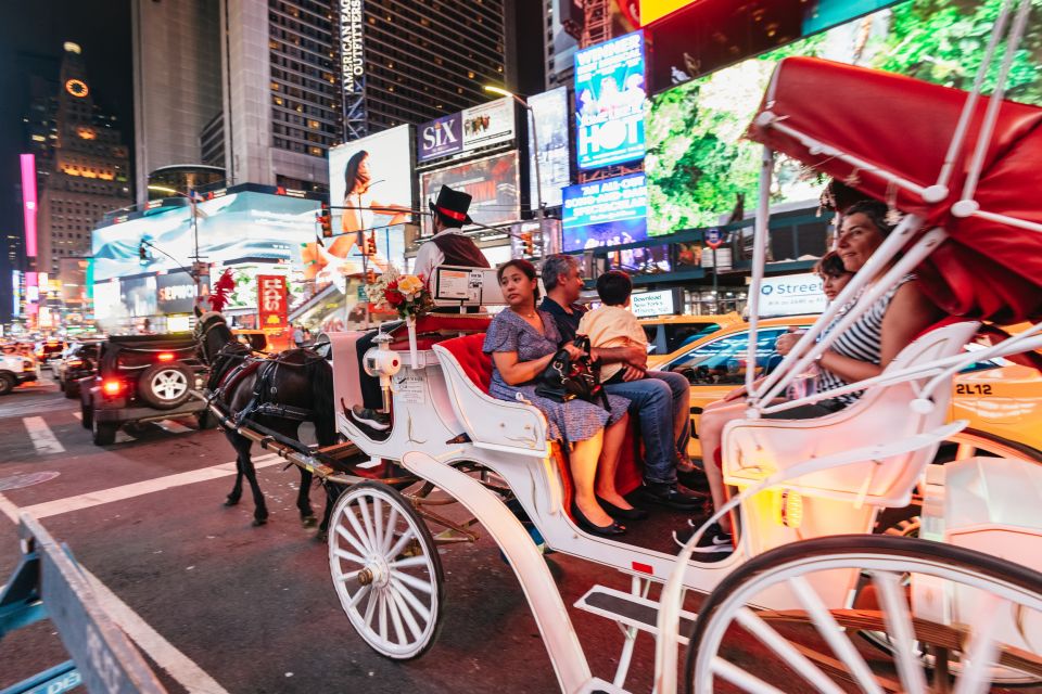 Central Park, Rockefeller & Times Carriage Ride (4 Adults) - Exploring Central Park