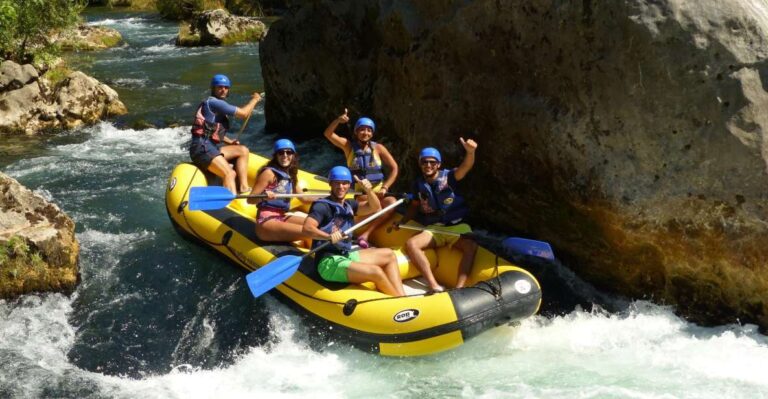 Cetina River: Rafting And Cliff Jumping Tour Tour Overview