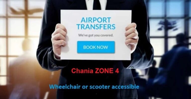 Chania Airport (chq) To/from Chania Suburbs Zone 4 Overview And Pricing Details