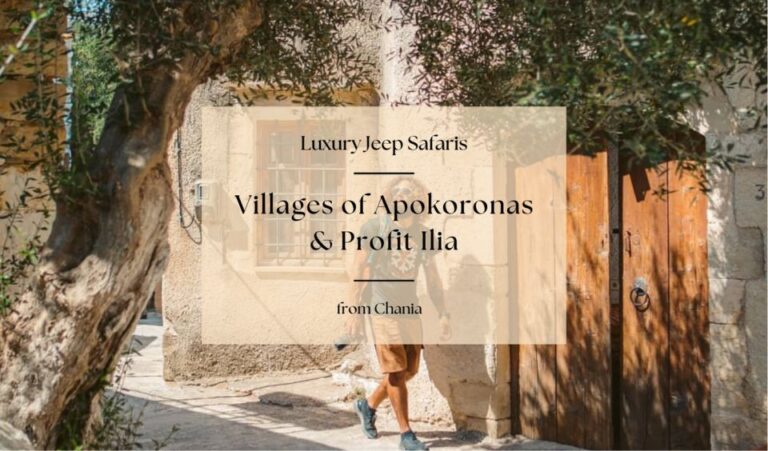 Chania: Private Luxury Jeep Safari In Villages Of Apokoronas Overview And Pricing