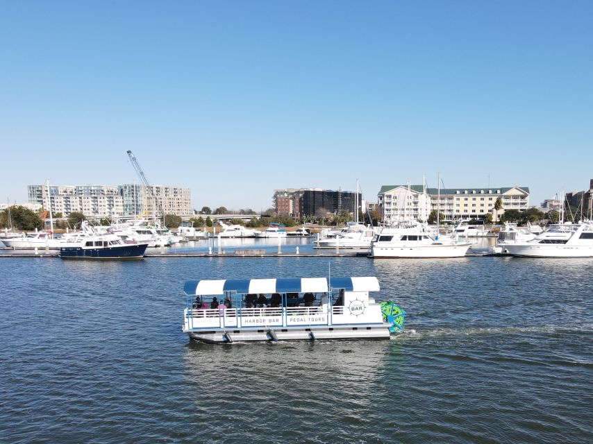 Charleston: Harbor Bar Pedal Boat Party Cruise - Overview of the Cruise