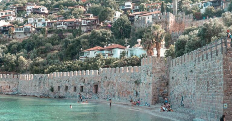 City Of Side: Alanya Trip W/ Damlatas Cave, Boat & Cable Car Tour Overview