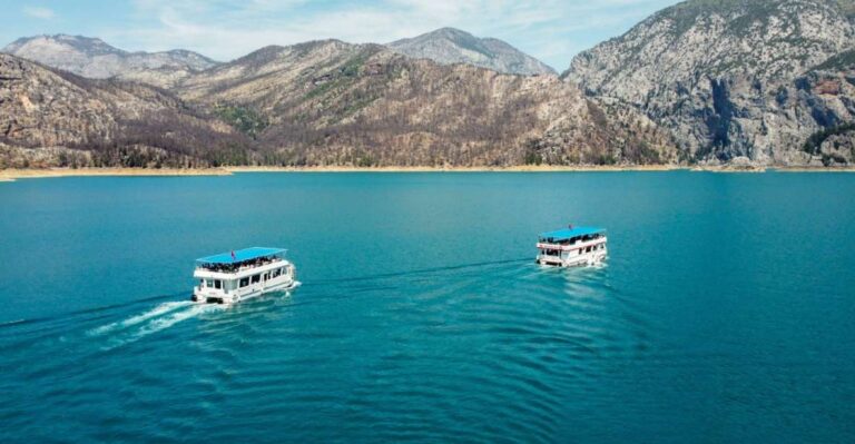 City Of Side: Green Lake Boat And Cabrio Bus Tour Tour Overview