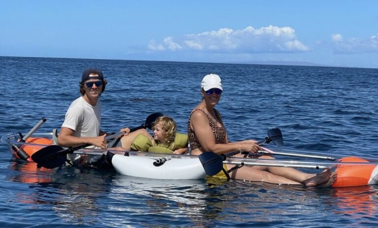 Clear Bottom Glassy Kayak Rental | Safe And Stable Kayaks Rental Details And Pricing