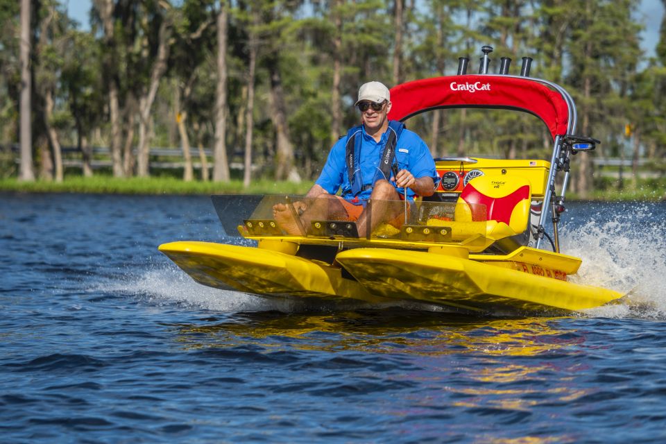 Clermont: Chain of Lakes Self-Driving Catboat Tour - Tour Overview