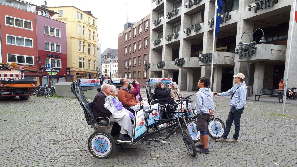 Cologne: Rickshaw Sightseeing Tour - Exploring Colognes Historic Cathedral