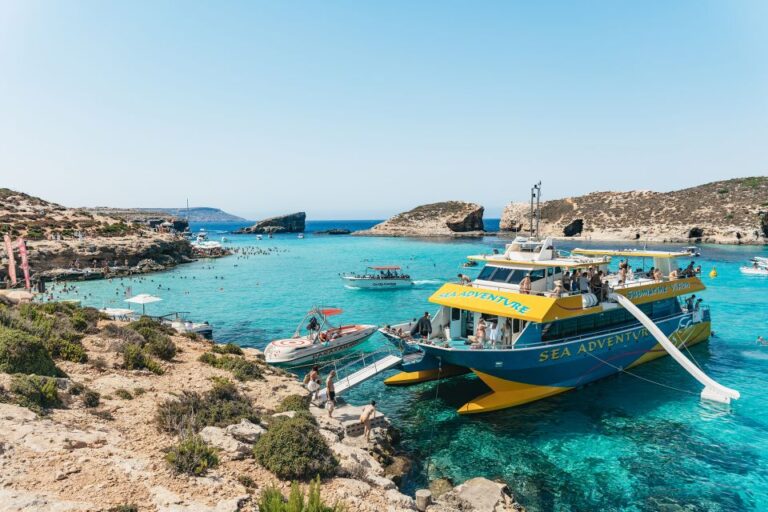 Comino: Blue Lagoon, Crystal Lagoon, And Seacaves Tour Tour Overview