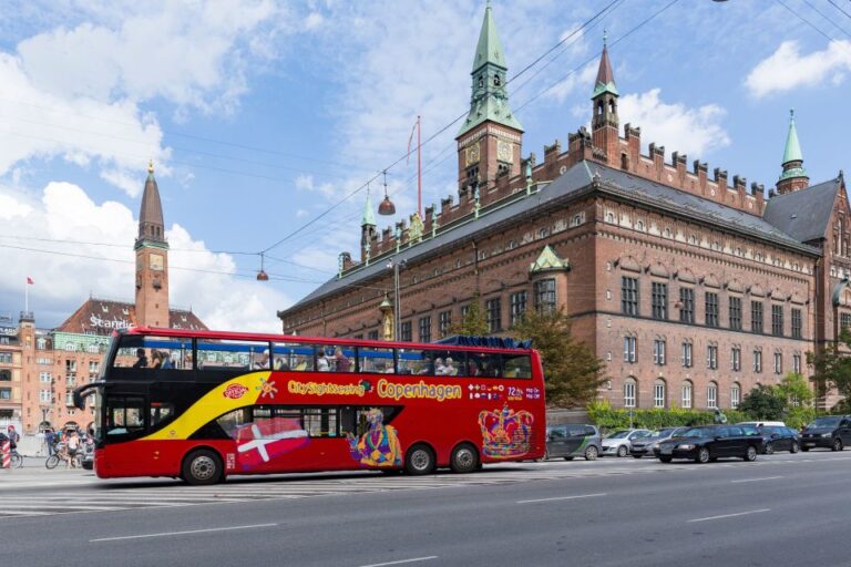 Copenhagen: City Sightseeing Hop On Hop Off Bus Tour Tour Overview