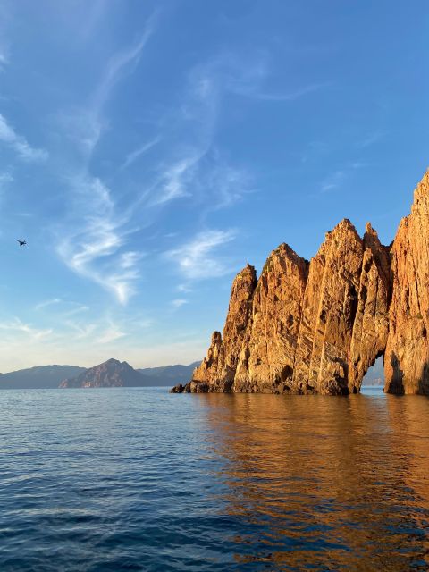 Corsican Evening: Calanques De Piana Sunset Aperitif With Music Sunset Cruise In Calanques De Piana