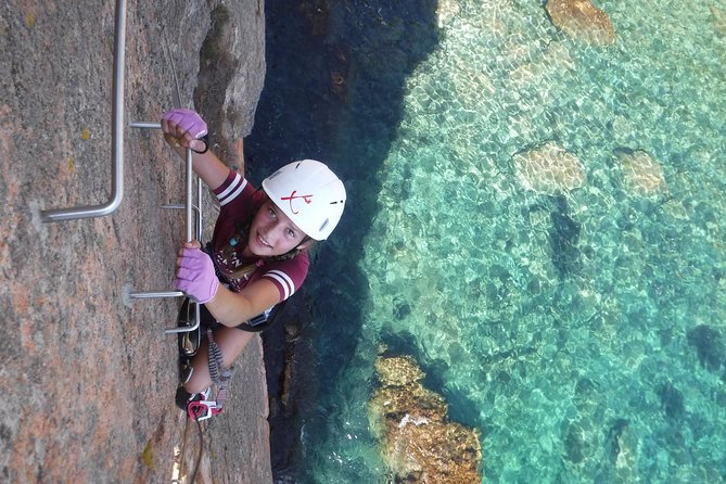 Costa Brava: Via Ferrata Cala Del Molí Overview Of Via Ferrata Cala Del Molí